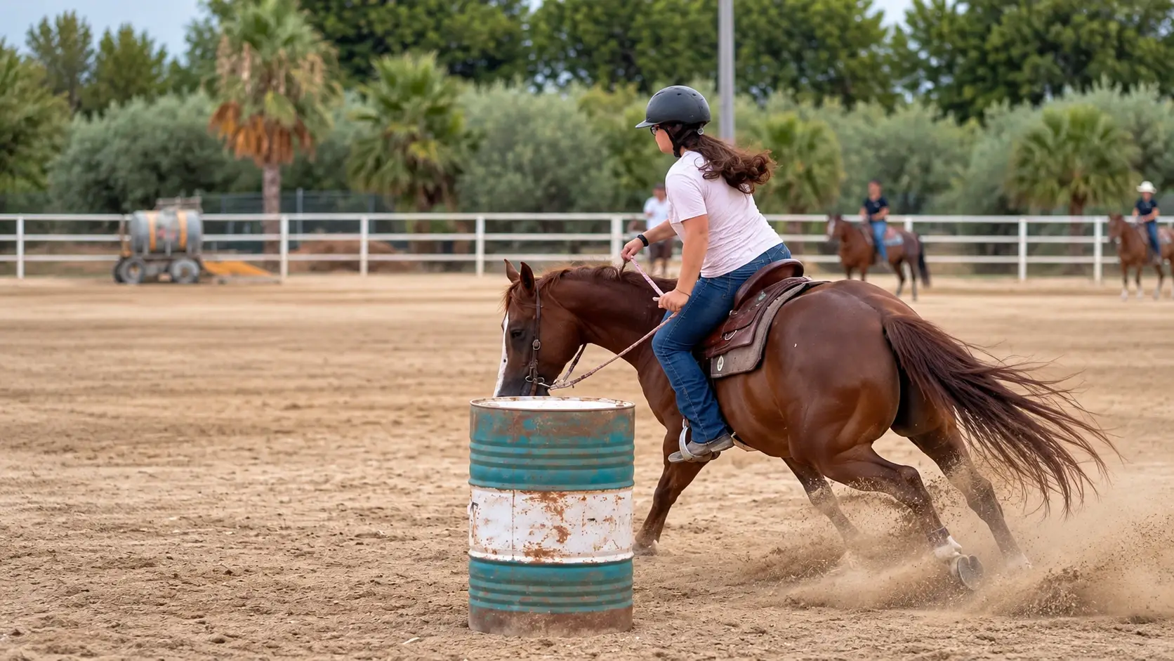 Il giro dei barili — Perazzo Ranch
